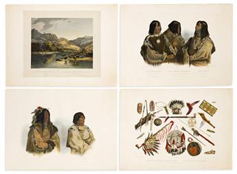 (NORTH AMERICAN ETHNOGRAPHY AND WESTERN TRAVEL.) Karl Bodmer; and Prince Maximilian zu Wied-Neuwied.
